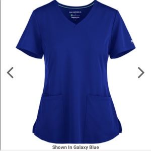 Galaxy Blue Scrup Tops